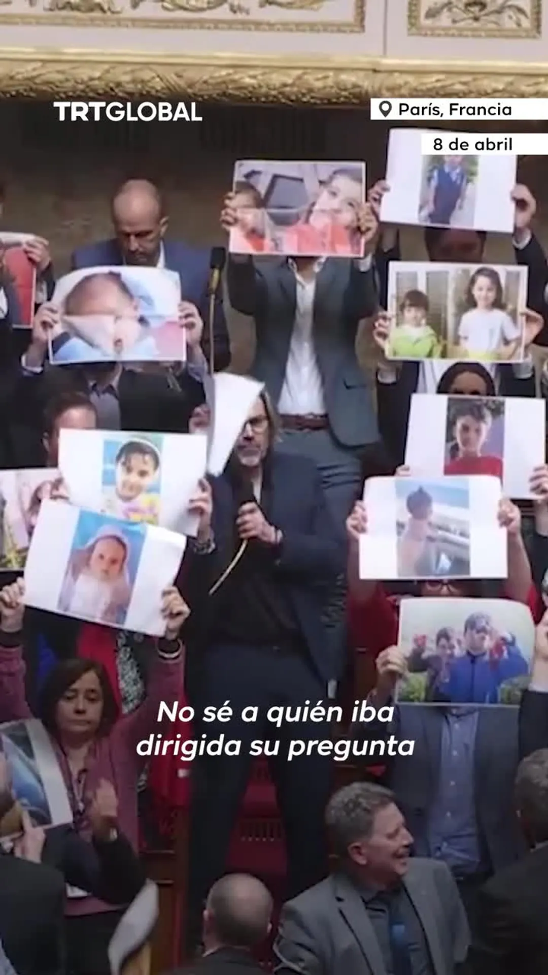 ¡Estos son los rostros de nuestra conciencia culpable!